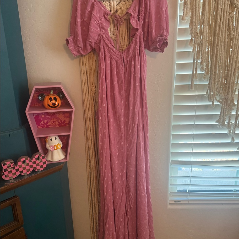 Free People Lavender Maxi Dress